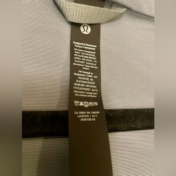 Lululemon Men’s Half Zip Twill Anorak Rain Jacket - Brand New with Tags, XL - Picture 8 of 13